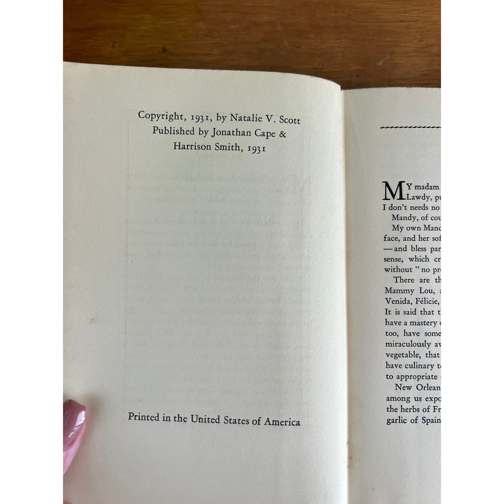1931 200 Years of New Orleans Cooking Natalie V Scott William Spratling Vintage - Picture 7 of 11